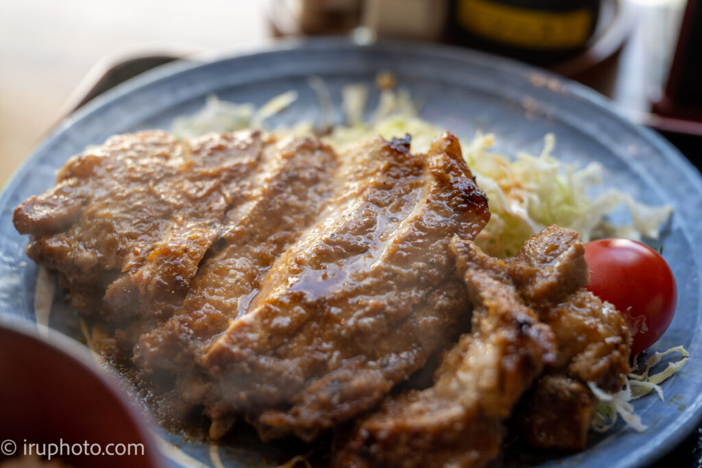 草津　生姜焼き定食