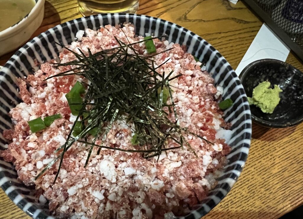 牛とろ丼　源氏